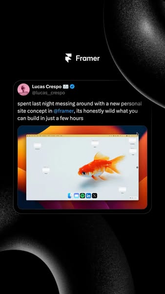 Framer’s ad