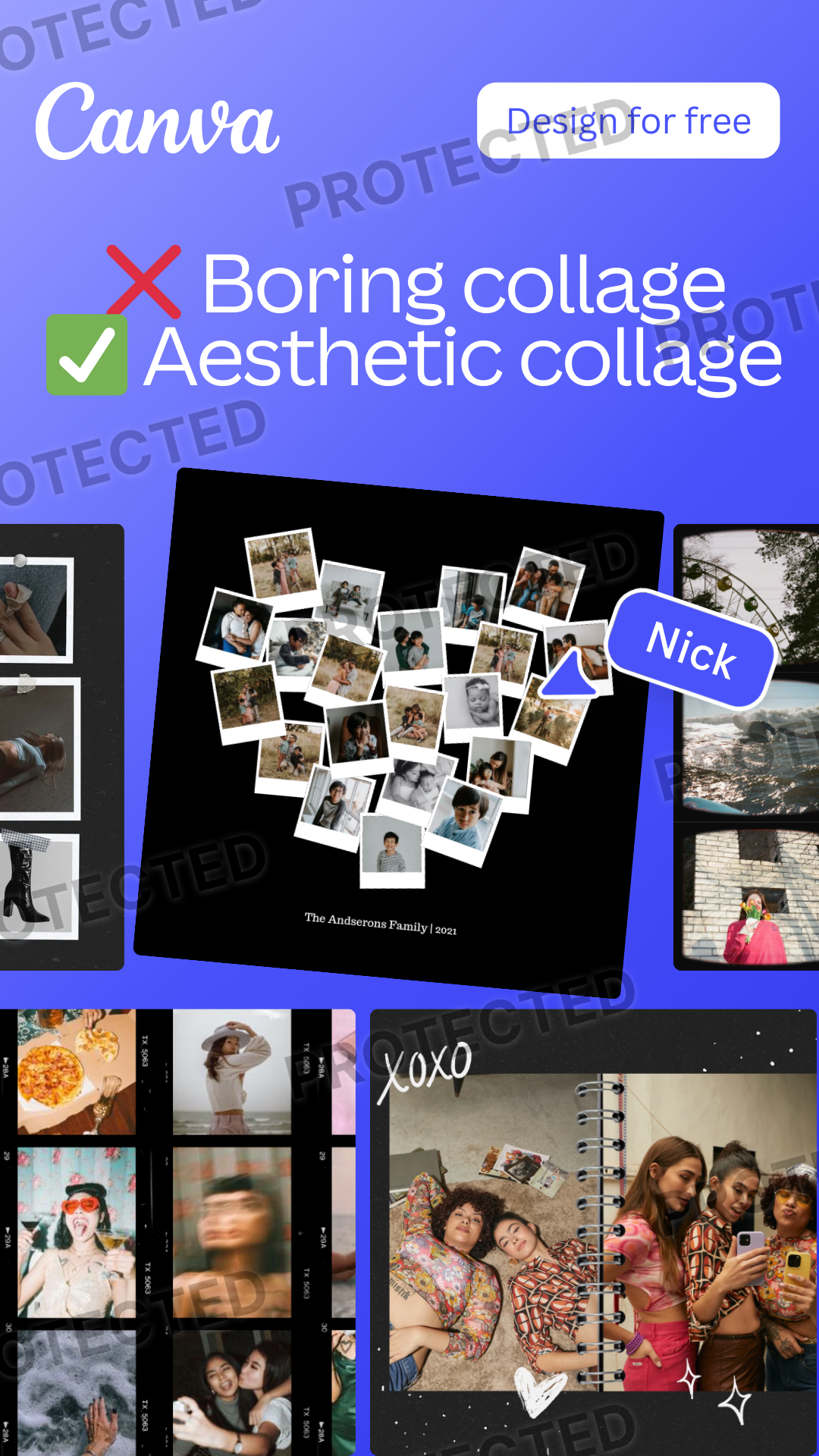 Canva’s ad