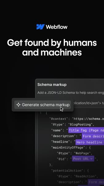 Webflow’s ad