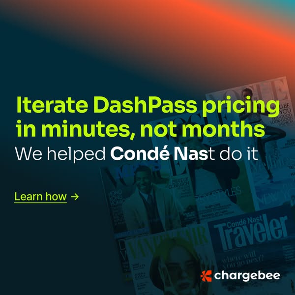 Chargebee’s ad